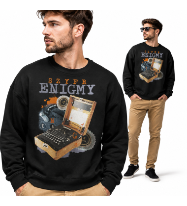BLUZA Miś Szyfr Enigmy